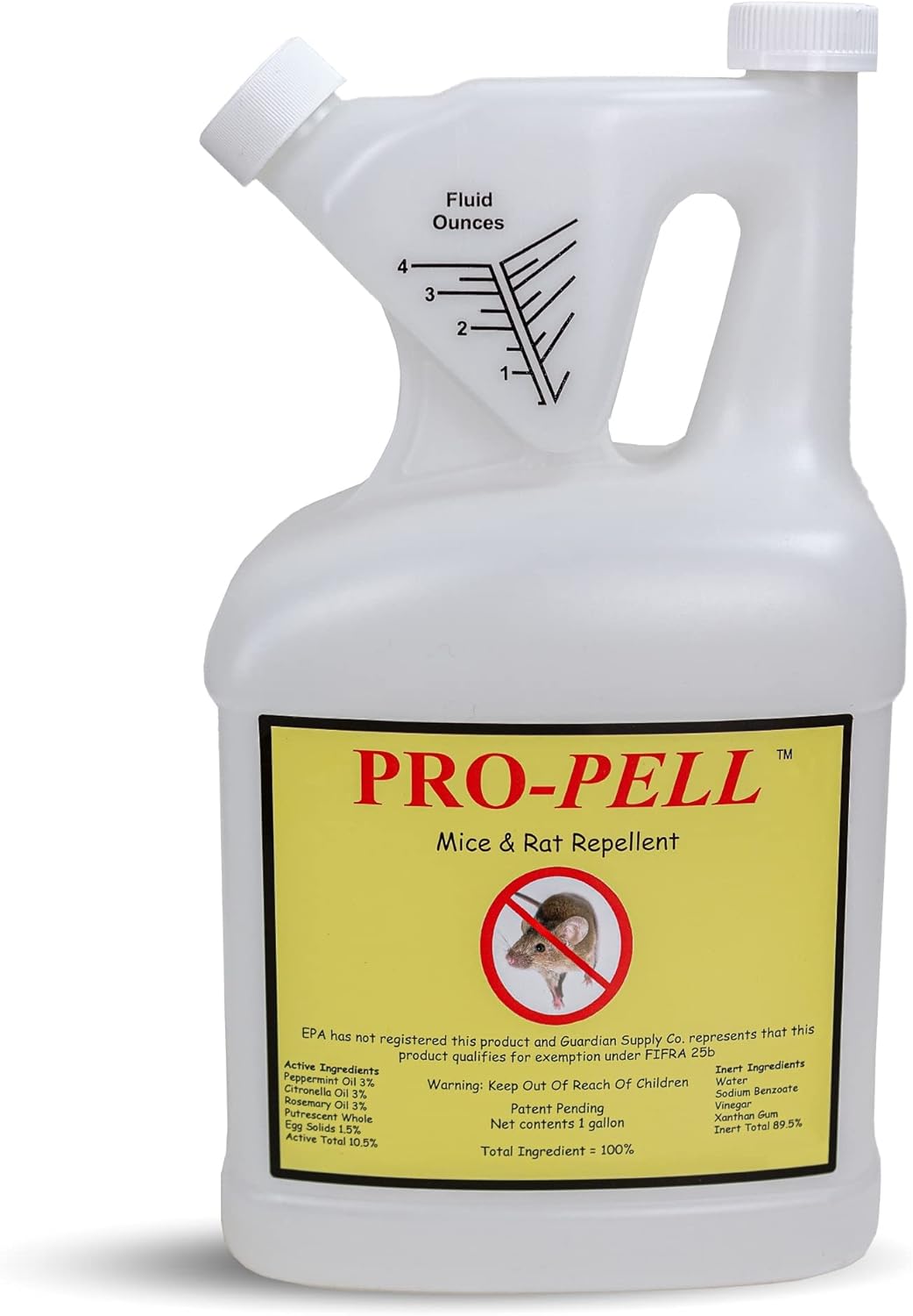 One Gallon Jug Rodent Repellent Makes 10 Gallons