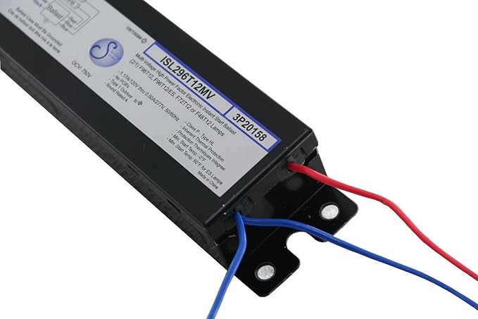 Robertson ISL296T12MV Ballast (3P20158) – 1 or 2 Lamp F96T12 (96W) Fluorescent Electronic Ballast