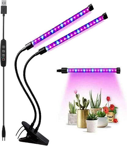 40W Grow Light LED Plant Grow Lights Full Spectrum for Indoor Plants, Auto ON Off with 3/9/12H