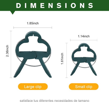 Plant Clips for Climbing Plants, Tomato Clips and Garden Clips for Vine Support, Plant Support