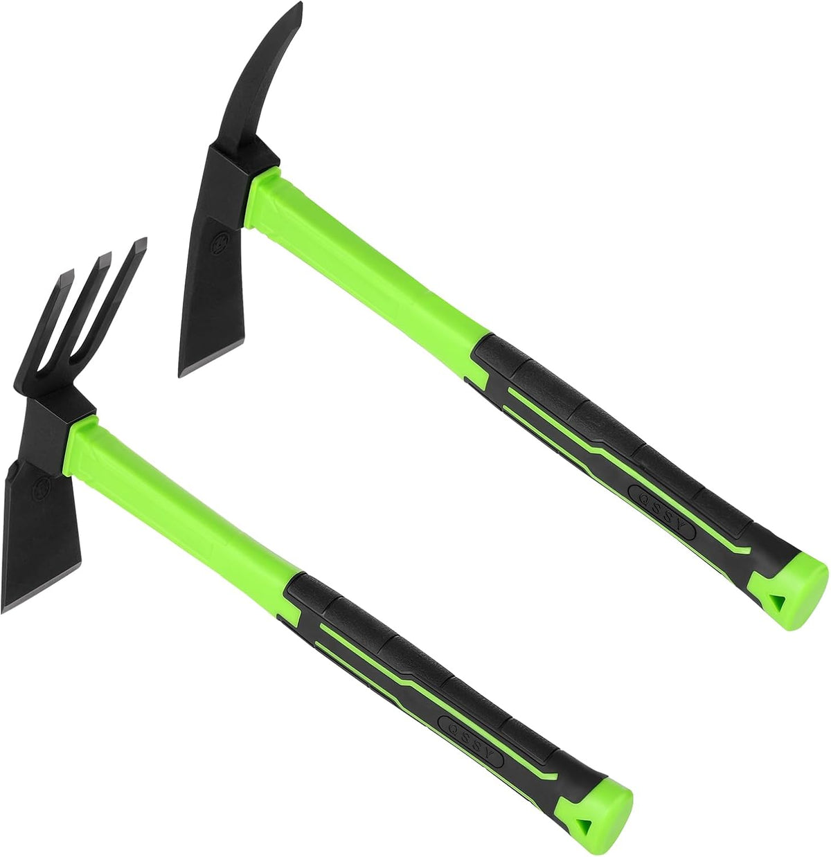2pcs Pick Axes for Digging and No Installation Required Garden Hoe and Cultivator Hand Rake Garden