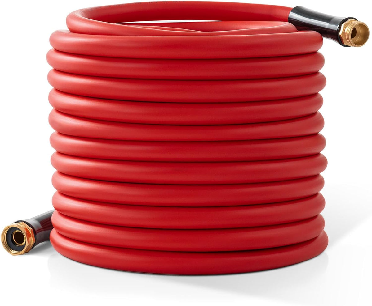 Garden Hose 100 ft x 5/8” Hot/Cold Water Hose,-50°F to 190°F,Burst 600Psi Flexible & Lightweight