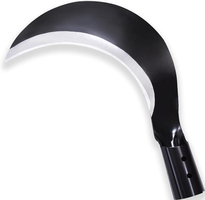 1pce 260mm/10.24in Manganese Steel Billhook Brush Clearing Sickle for Grass,Weeding Tools for