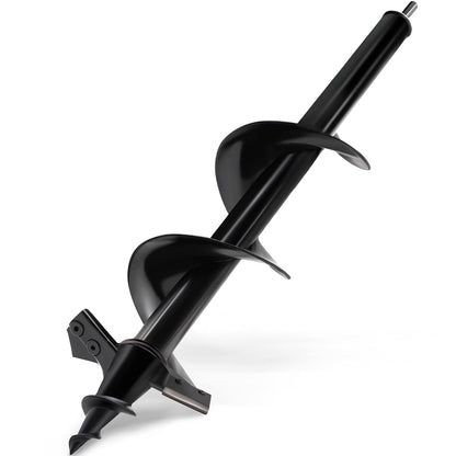 SYITCUN Auger Drill Bit for Planting - 4"X16" Heavy-Duty Auger Post Hole Digger for Fence - 3/8"