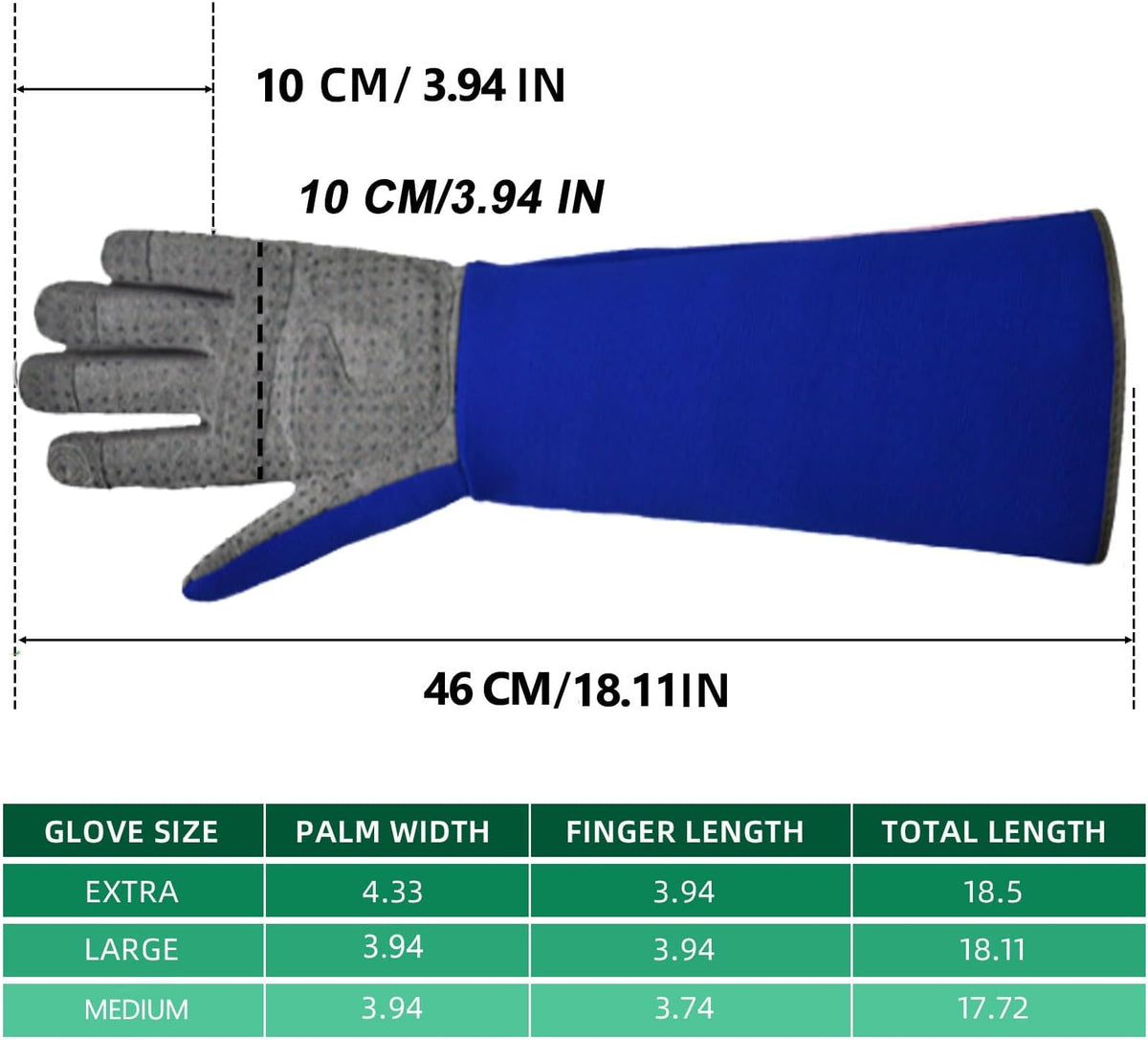 3-in-1 Gloves for Gardening, Farming & Cleaning, Stab-Proof, Anti-Slip, Wear-Resistant, Comfort
