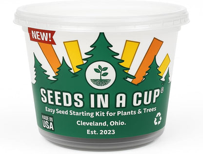 Wisteria Plant Grow Kit Indoor/Outdoor Starter Kit for Educational Growing | Great Gift Idea with