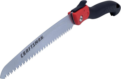 CRAFTSMAN Folding Hand Saw, 8 in. Blade, Compact Design, for Camping, Pruning, Cutting Wood