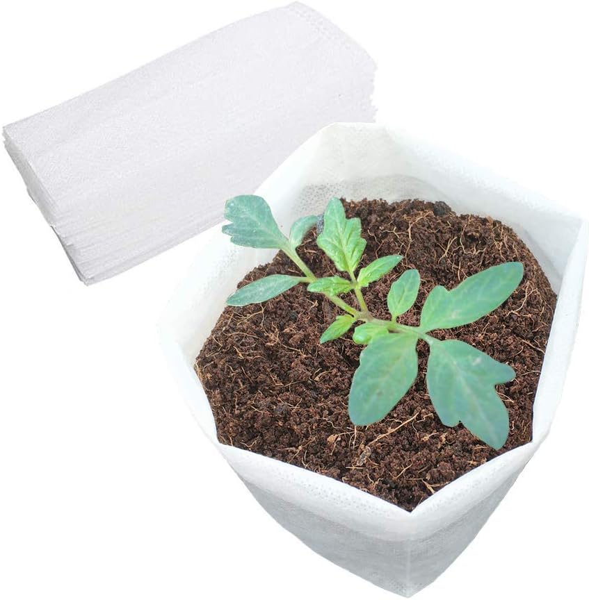 Belit Large Non-Woven Plant Nursery Bags, 25 Pcs Grow Bags Seedling Pots Container for