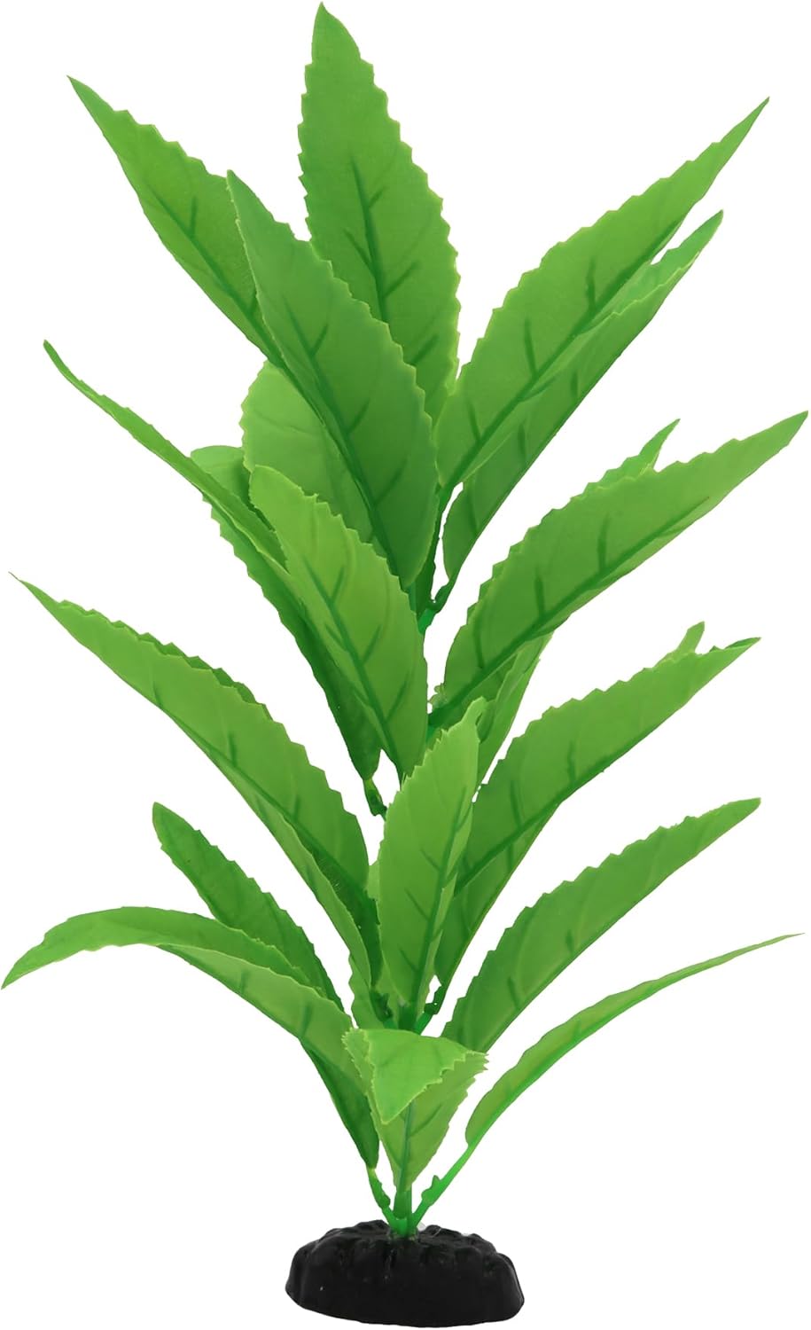 2-Pack 12 Inch Aquarium Silk Aquarium Plants, Artificial Plastic Plant for Small Tank, Goldfish