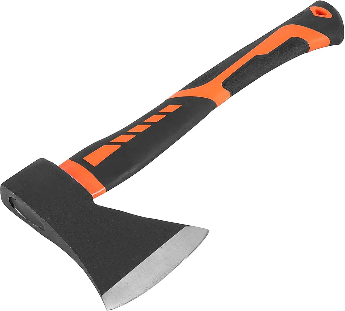 HOIGON 2 Pack 15 Inch Chopping Axe, Camping Hatchet with Fiberglass Shock-Absorbing Handle, Camp