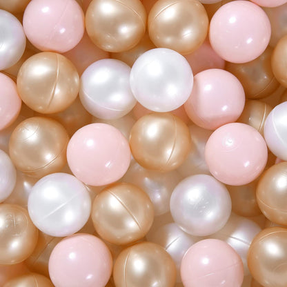 TRENDPLAY Plastic Balls for Ball Pits 2.2 Inch, Pack of 50 100 200 500 Hollow Balls, Perfect for