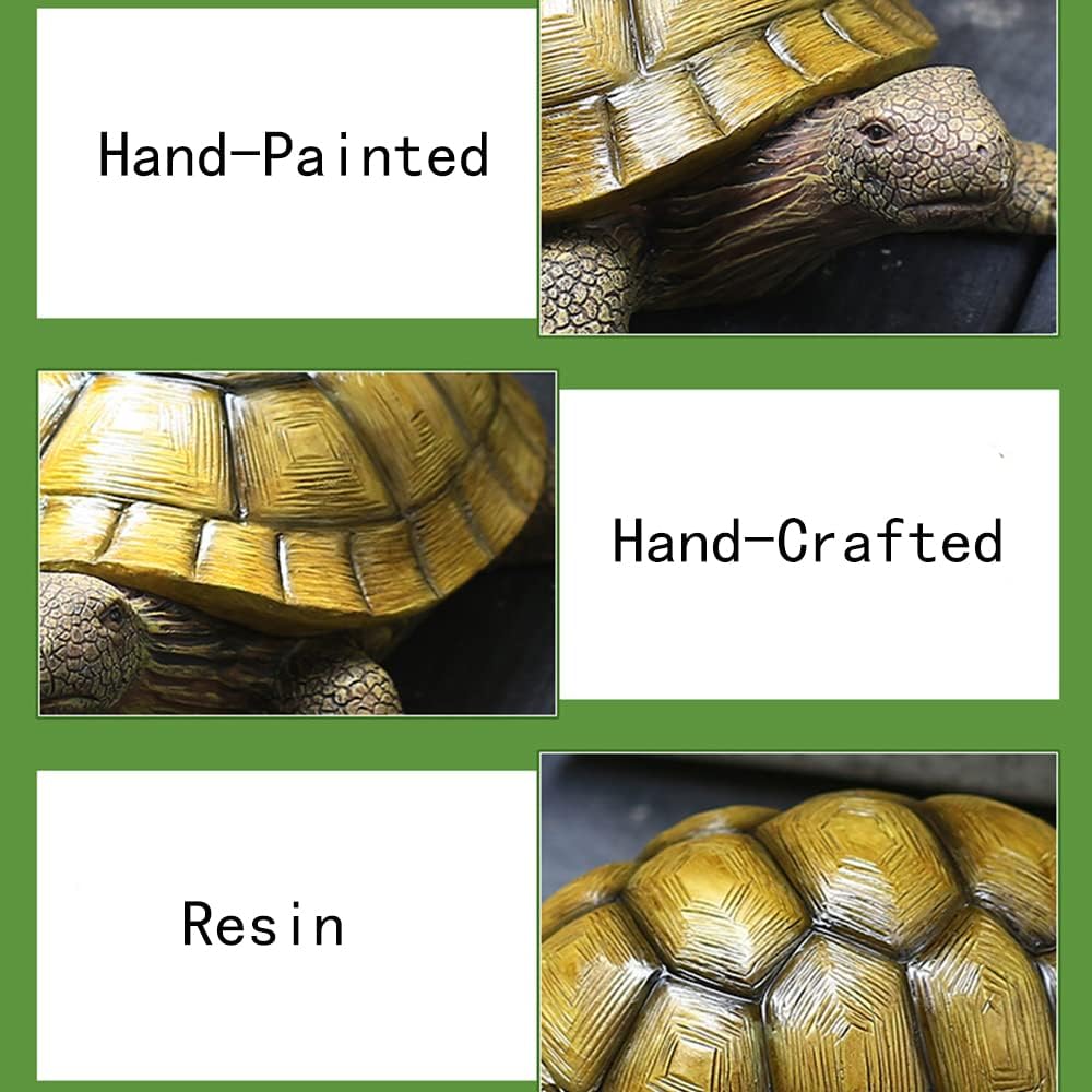 Turtle Garden Statue,Outdoor Decoration for Backyard/Patio/Pond/Lawn,Indoor Tortoise Figurine