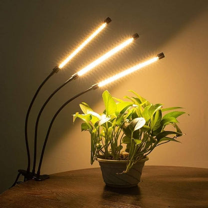 bseah Grow Light for Indoor Plants, Full Spectrum Plant Grow Lamp with 3/9/12H Timer, Auto ON &