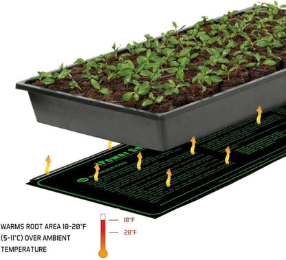 iPower GLHTMTM-A 20" x 20" Waterproof Durable Seedling Heat Mat Warm Hydroponic Plant for Indoor