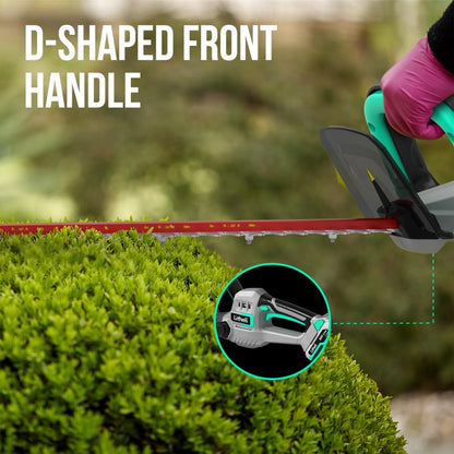 Litheli 20V Cordless Hedge Trimmer 20 Inch, Power Hedge Trimmer for Bush & Shrub Cutting, Trimming