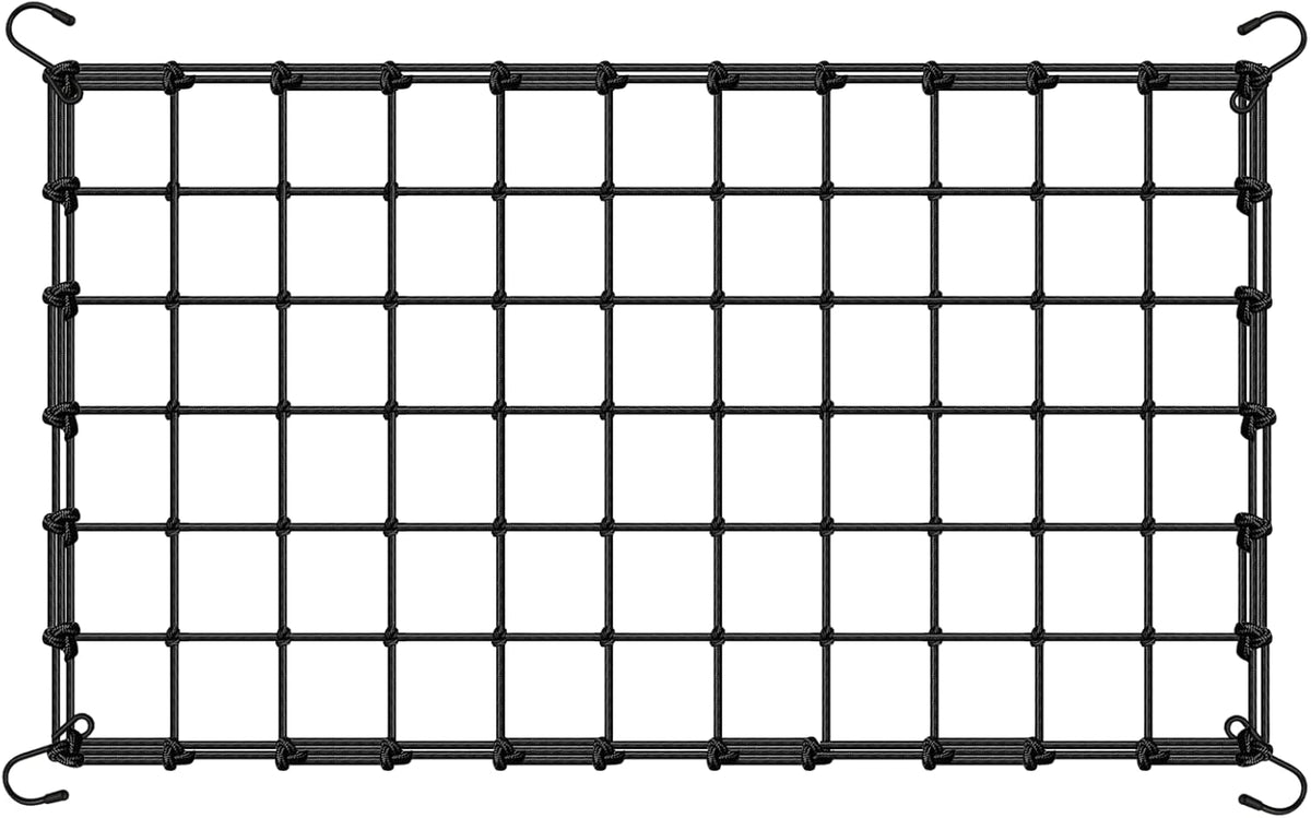 2x4 Trellis Net for Grow Tent, Stretchy Scrog Net Heavy Duty Trellis Netting with Hooks for