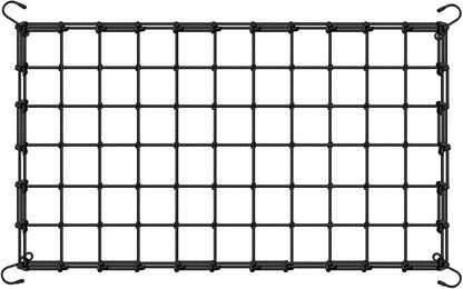 2x4 Trellis Net for Grow Tent, Stretchy Scrog Net Heavy Duty Trellis Netting with Hooks for