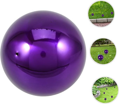 Garden Reflective Ball Gazing Globe Ball Gazing Ball Shiny Hollow Sphere Sparkling Gazing Door