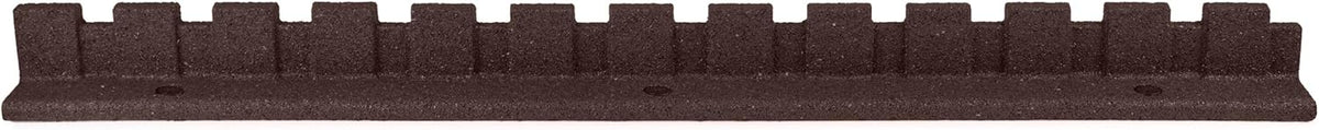 Playsafer L-Shaped Flexible Rubber Castle Edger for Lawns Landscaping and Playgrounds | Easy No Dig