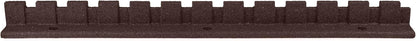 Playsafer L-Shaped Flexible Rubber Castle Edger for Lawns Landscaping and Playgrounds | Easy No Dig