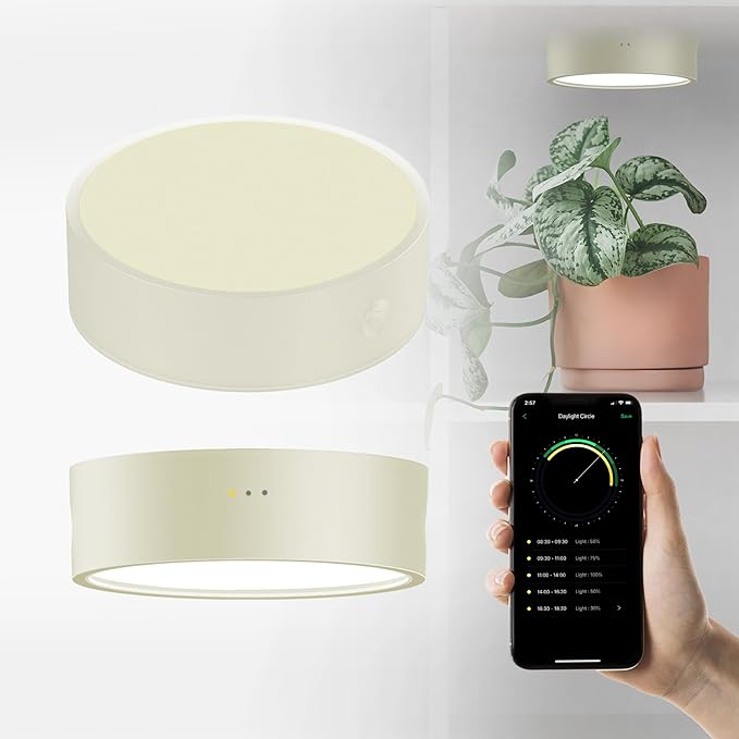 ONF Mist O+ App Controlled Via Bluetooth Magnetic Full Spectrum Grow Light, Colorfull LED Indoor