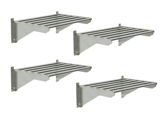 Palram - Canopia Four Heavy Duty Shelf Kits for Most Canopia Greenhouses