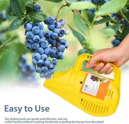 Blueberry Picker, Plastic Blueberry Picker Scoop Blue Berry Picking Rake for Cranberries