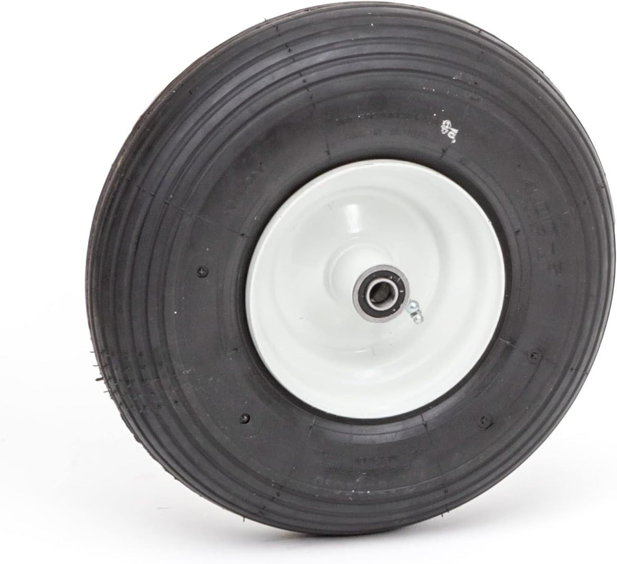 Pneumatic Replacement Wheel | 13.6" Tire for Wagon, Nursery Cart, Wheelbarrow | 4.00-6 Wheel Size |