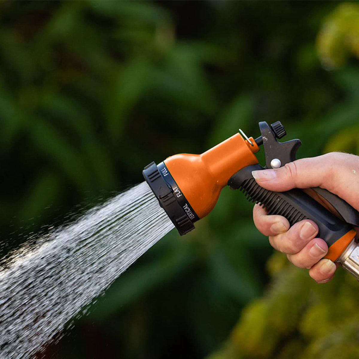 Besiter Garden Hose Nozzle Sprayer: 2 Pack 10 Watering Patterns Spray Nozzles Heavy Duty Hose Head