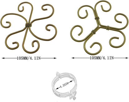 QAZXCDEW-Plant Stem Support,Vertical Growth Support,Plant Stem Holder,Combining Two Styles Delivery