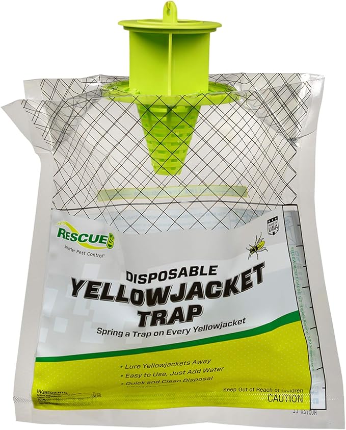 RESCUE! Disposable Yellowjacket Trap - Mountain & Pacific Formula - 12 Traps