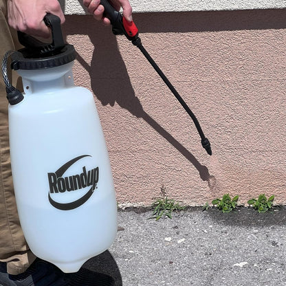 Roundup 190260 2-Gallon Lawn and Garden Sprayer for Controlling Insects and Weeds or Cleaning Decks