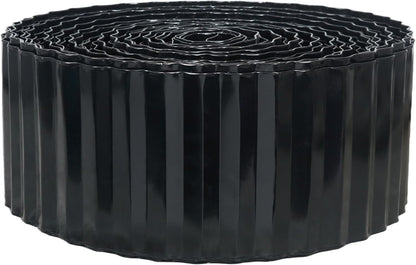 Corrugated Metal Garden Edging, 4"×100Ft Landscape Edging Border for Lawn, Flower Bed and Garden