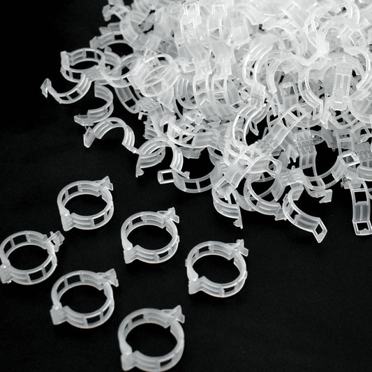 200 Pcs Plant Support Garden Clips, Tomato Clips, Crop Clips for Vine Vegetables, Fixing Tomato