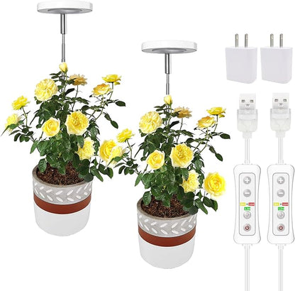 Plant Grow Light,Yadoker LED Growing Light Full Spectrum for Indoor Plants,Height Adjustable