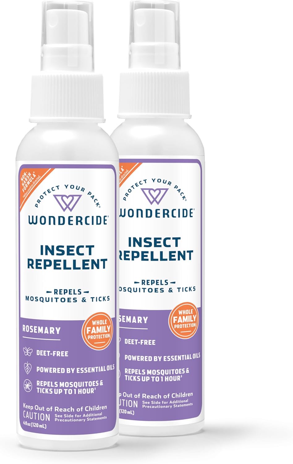 Wondercide - Mosquito, Tick, and Insect Repellent with Natural Essential Oils - DEET-Free Bug Spray