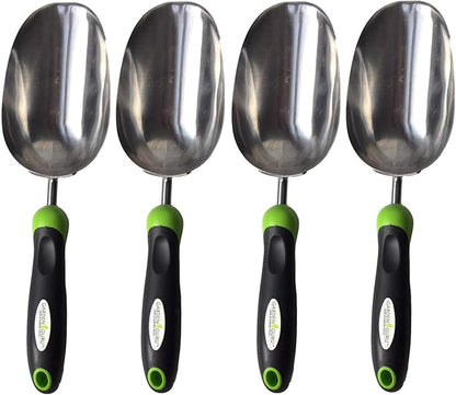 Garden Guru Super Strong Garden Scoop Trowel Shovel Transplanter - Stainless Steel - Rust Resistant