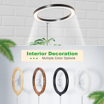 10" Grow Lights for Large Indoor Plants, Full Spectrum Indoor Plant Light for Indoor Growing with