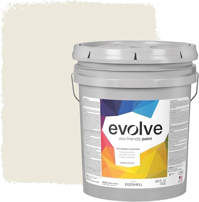EVOLVE Paint & Primer: Environment-friendly, Low Sheen with One-coat Coverage for Interior &
