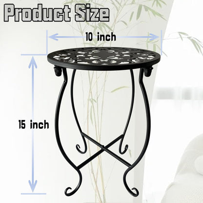 Plant Stand Indoor Outdoor, Metal Plant Stand for Indoor Plants Iron Art Flower Pot Holder Stand