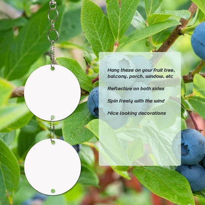 Keep Birds Away Mirror Disc, Hanging Reflectors to Scare Birds Away from Your House and Garden, 16