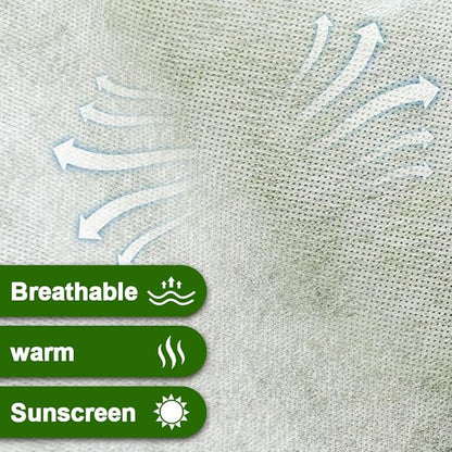 Plant Covers Freeze Protection 6.5 x 16.4 FT 1.2oz/yd² Frost Blankets for Outdoor Plants, Winter