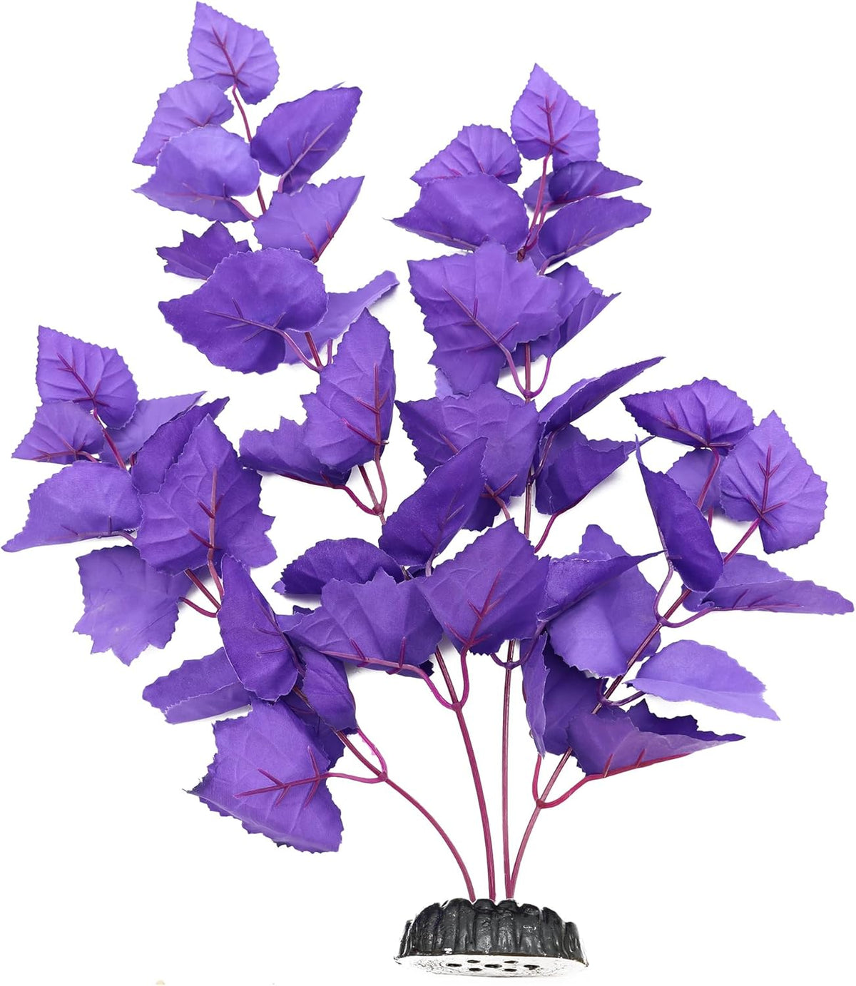 ALEGI Silk Aquarium Plants, 16 Inch Artificial Silk Plants Decorations for Fish Tank,Aquarium Décor