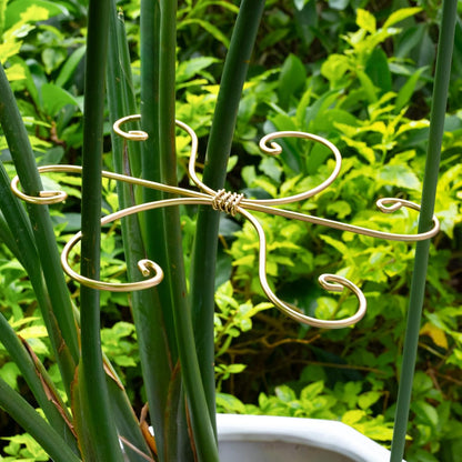 5PCS 7.5 Inch Monstera Plant Stem Support Hook - Premium Metal Structure for Indoor Plants, Durable