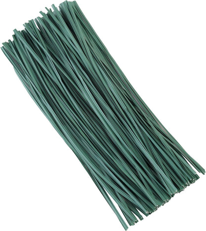 Tangyinrd 300 Pcs 6 inch Blackish Green Plastic Twist Ties, Cable Ties, for Bags, Gardening Tools