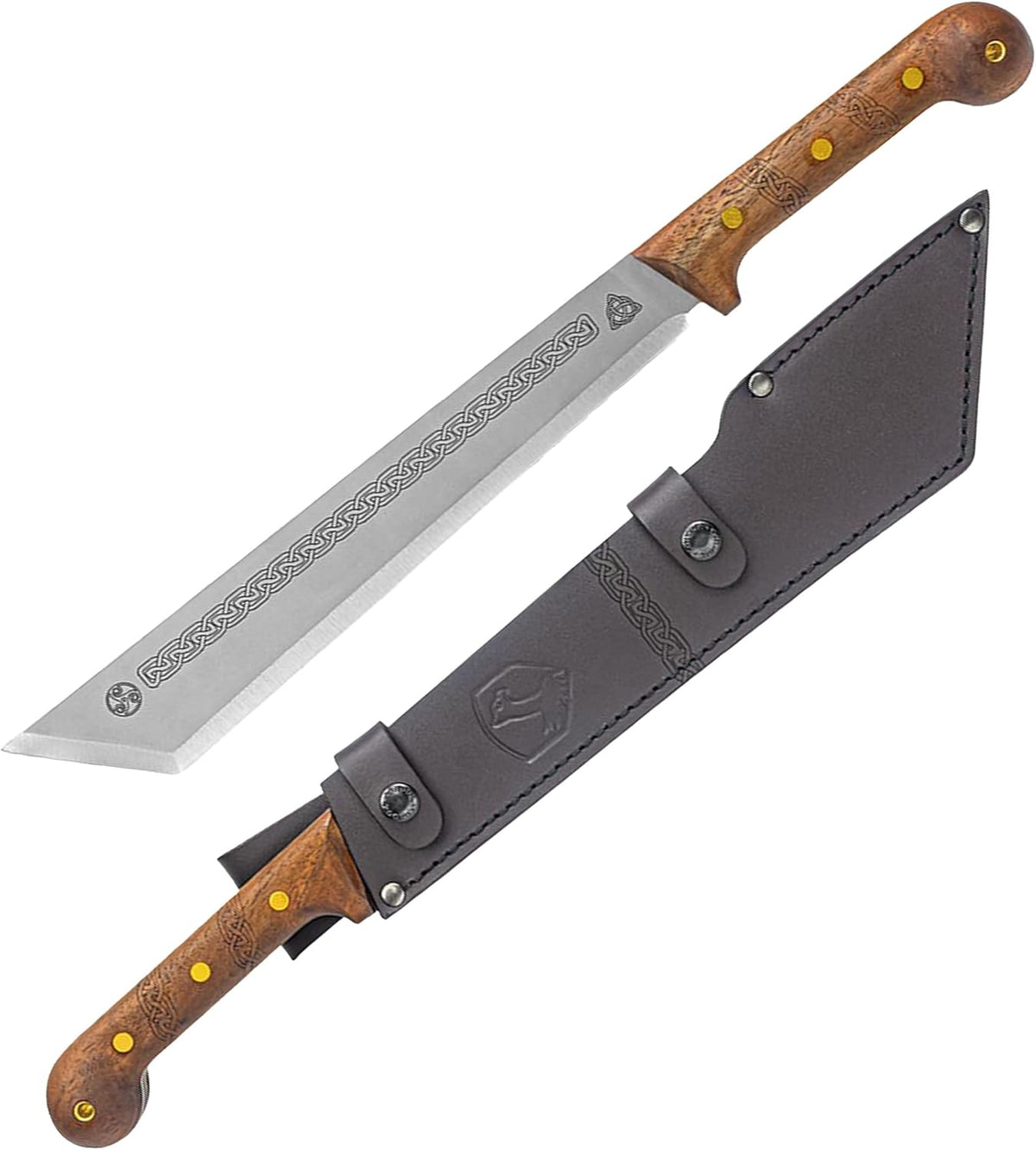 Condor Tool & Knife Argyll Scottish Heavy Duty Machete - 1075 High Carbon Steel - Walnut Handle