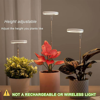 yadoker Plant Grow Light, LED Growing Light Full Spectrum for Indoor Plants,Height Adjustable