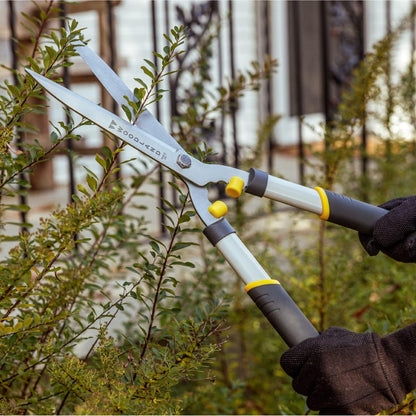 Woodland Tools 22" Regular Duty Hedge Shears - High Carbon Steel Blades, Non-Stick Coating