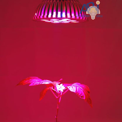 ABI 12W LED PAR38 Grow Light Bulb for Veg and Flower (Red 620-630nm, Deep Red 660nm, and Blue