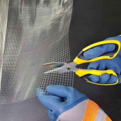 Ultra Sharp Stainless Steel Shears, Heavy Duty Scissors with Protective Cover, All Purpose Carpet